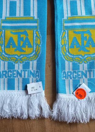 Фанатский футбольный шарф сборная аргентины argentina3 фото