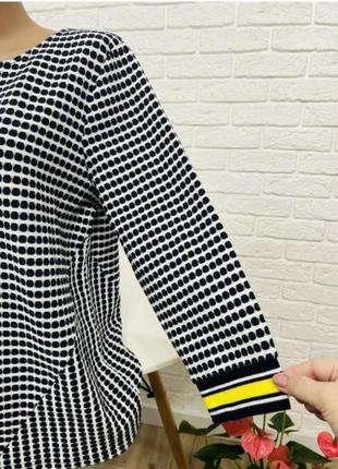 Шикарная блузка блуза кофточка с длинным рукавом ,реглан р 48-507 фото