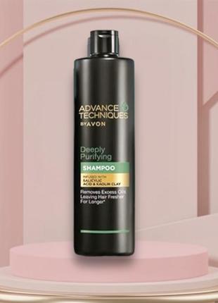 Шампунь для волосся «глибоке очищення» 400 ml  advance techniques deeply purifying shampoo