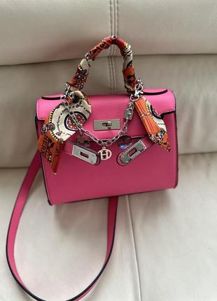 Сумка клатч в стилі hermes