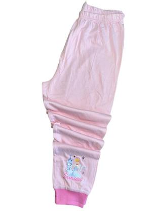 Пижамные штаны для девочки принцессы 8-9 лет