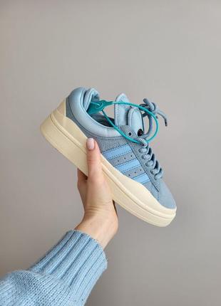 Adidas campus blue4 фото