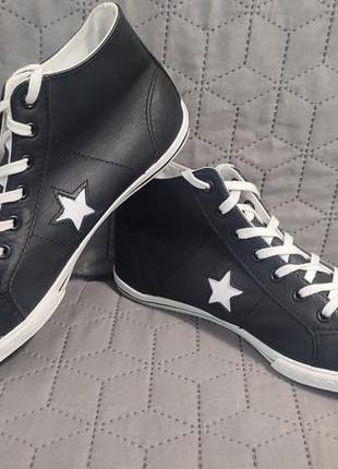 Шкіряні кеди converse one star, 37 р., 22,5-23,5 см3 фото