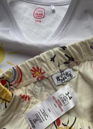 Летние наборы на 3-4 года (98-104см) футболка, шорты, шорты, костюм5 фото