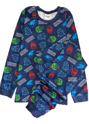 Пижама для мальчика марвел 10-11 лет