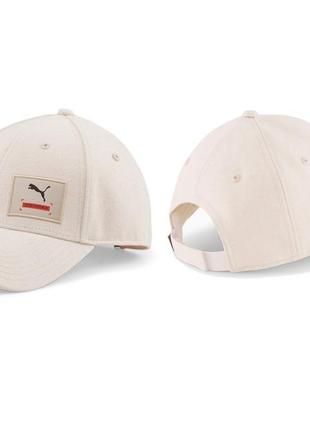 Кепка кепка puma better bb cap бежевая бейсболка мужская / женская