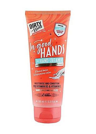 Зволожувальний крем для рук, нігтів та кутикули dirty works in good hands hand cream