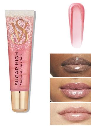 Блеск для губ victoria's secret flavored lip gloss sugar high