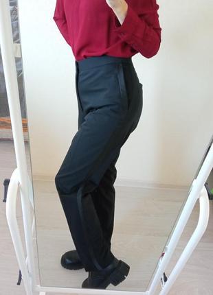 Классические шерстяные брюки от hugo boss1 фото