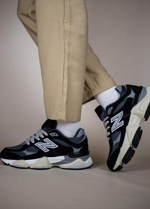 Демисезон new balance 9060 black grey