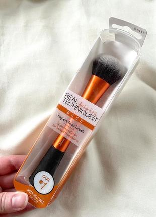 Пензлик для обличчя real techniques expert face brush