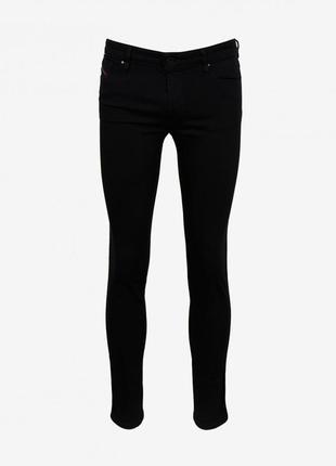 Джинси diesel grupee super slim-skinny low waist black оригінал