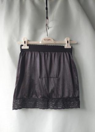 Подъюбник мини с трусиками и елементами утяжки