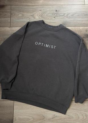 1+1=3!! мужской свитшот optimist primark