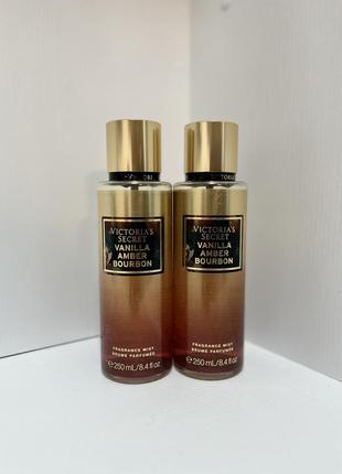 Victoria's secret vanilla amber bourbon спрей 250 мл