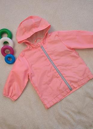 Легенькая куртка на девочку неоновая. ветровка на девочку.