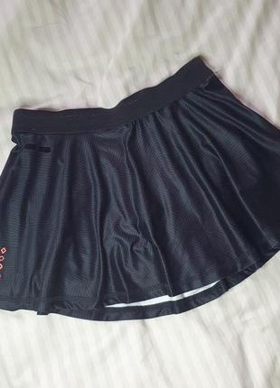Теннисная юбка с шортиками от bullpadel, y2k, трендовая винтажная теннисная юбка4 фото