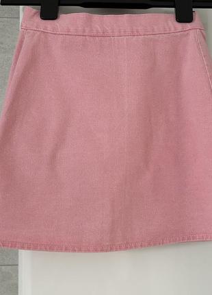 Джинсовая юбка на 8-9 лет4 фото