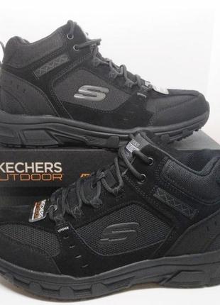 Шкіряні черевики skechers relaxed fit оригінал