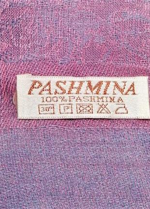Палантин pashmina, 100% пашмина-шерсть10 фото