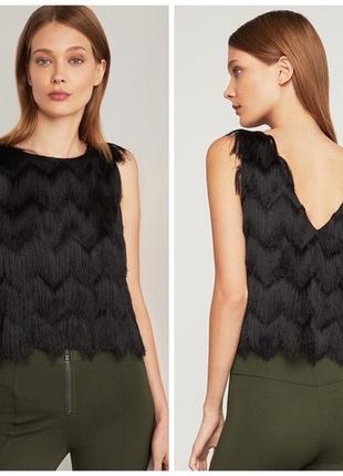 Шикарний топ бахрома