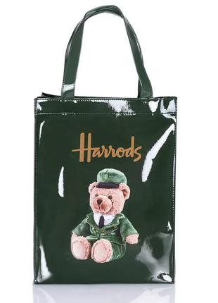 Продам нову зелену брендову сумку пвх harrods