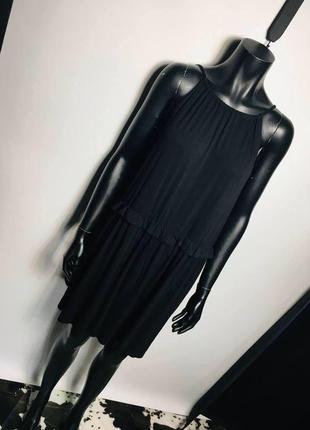 Чорне плаття великий розмір батал george1 фото
