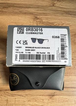 Солнцезащитные очки очки ray-ban clubmaster4 фото