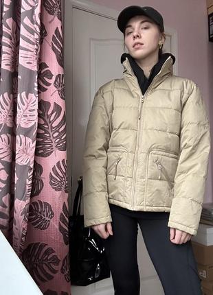 Дута куртка на пуху cibyll jeans m