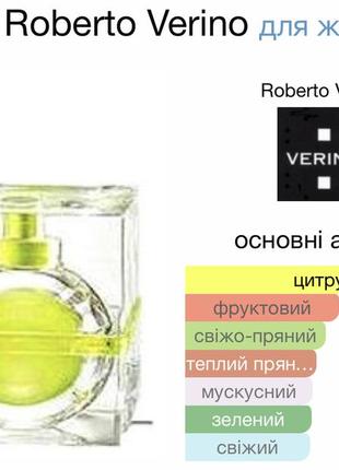 Продам парфюм roberto verino vv 1- а формула 50 мл винтаж, первый выпуск 2002 года2 фото