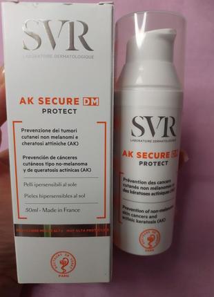 Svr
ak secure dm protect 50 ml флюид с очень высоким уровнем защиты против солнечного излучения spf50+ 50мл солнцезащита