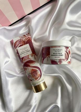 Лосьйон для тіла victoria’s secret wild fig&manuka honey оригінал5 фото