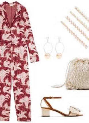 Zara комбінезон жіночий брюками комбінезон брючний