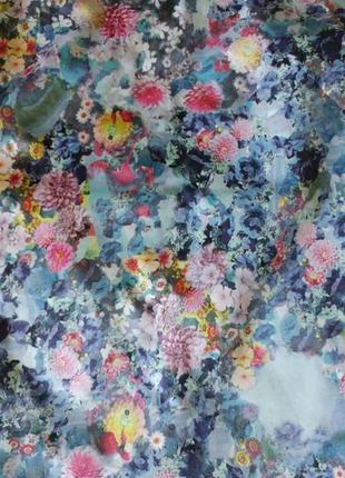 Очень красивая юбка в цветочный принт h&m2 фото
