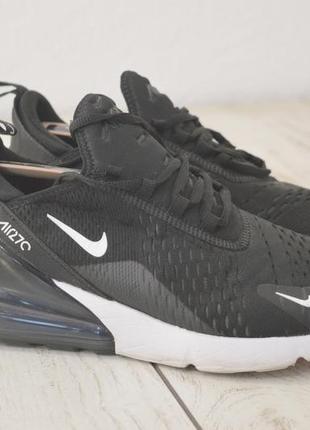 Nike air max 270 чоловічі спортивні кросівки чорного кольору оригінал 43 42 розмір