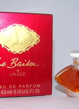 Миниатюра lalique le baiser. оригинал. винтаж.