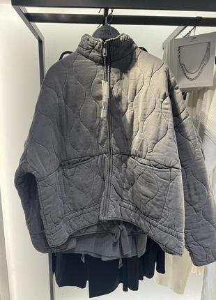 Zara  жіноча демісезонна куртка стьобана2 фото