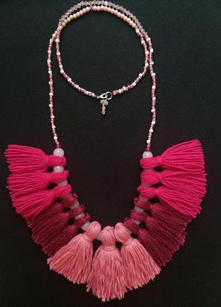 Кольє-ручна робота.