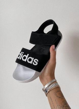 Сандалии adidas adilette sandals black1 фото