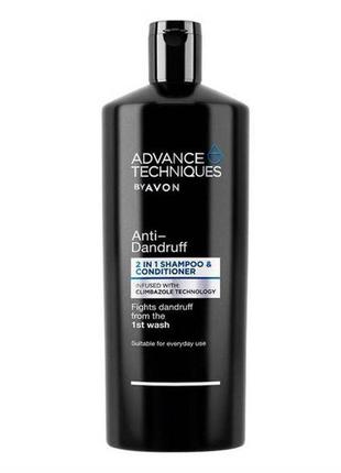 2-в-1 шампунь-кондиціонер проти лупи, 700 мл. advance techniques anti-dandruff 2-in-1 shampoo & conditioner.