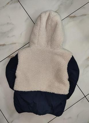 Демисезонная куртка на мальчика m&s 2-3 года (92-98см)8 фото