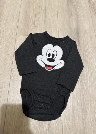 Боди h&amp;m на 3м 62см от disney с микки