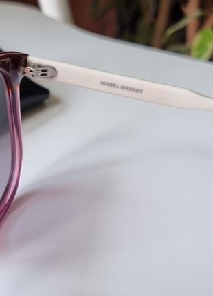 Солнцезащитные очки isabel marant женские новые фуксия бордо7 фото