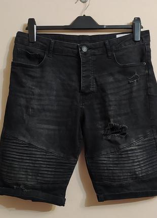 Коттоновые джинсовые шорты denim co