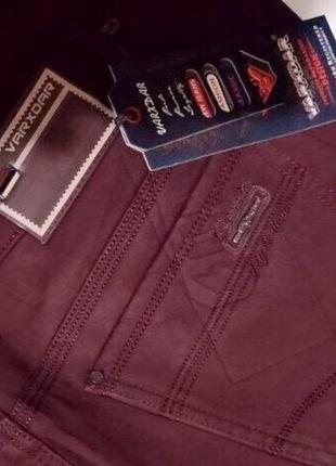 Акция ! новые утепленные зауженные стрейчевые джинсы "varxdar" на флисе. размер 27, s.8 фото