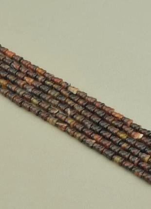 119192 нитка агат 39 см. (без замка)