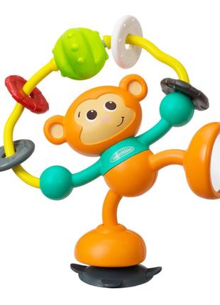 Розвивальна іграшка infantino дружок мавпеня на присосці1 фото