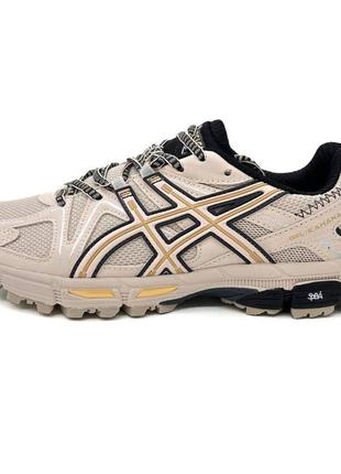 🔥asics gel-kahana 8 beige yellow5 фото