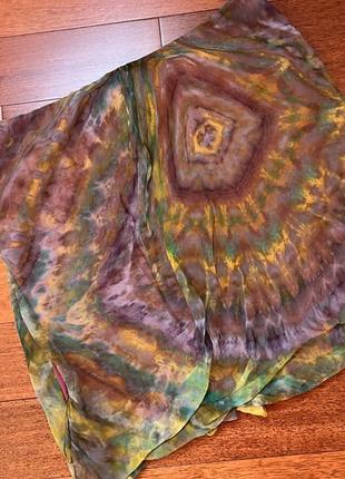 Женская юбка 54 размер xxl-xxxl, оксана караванская оригинальная цветная дизайнерская