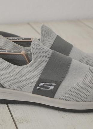 Skechers чоловічі спортивні кросівки сірого кольору оригінал 42 розмір